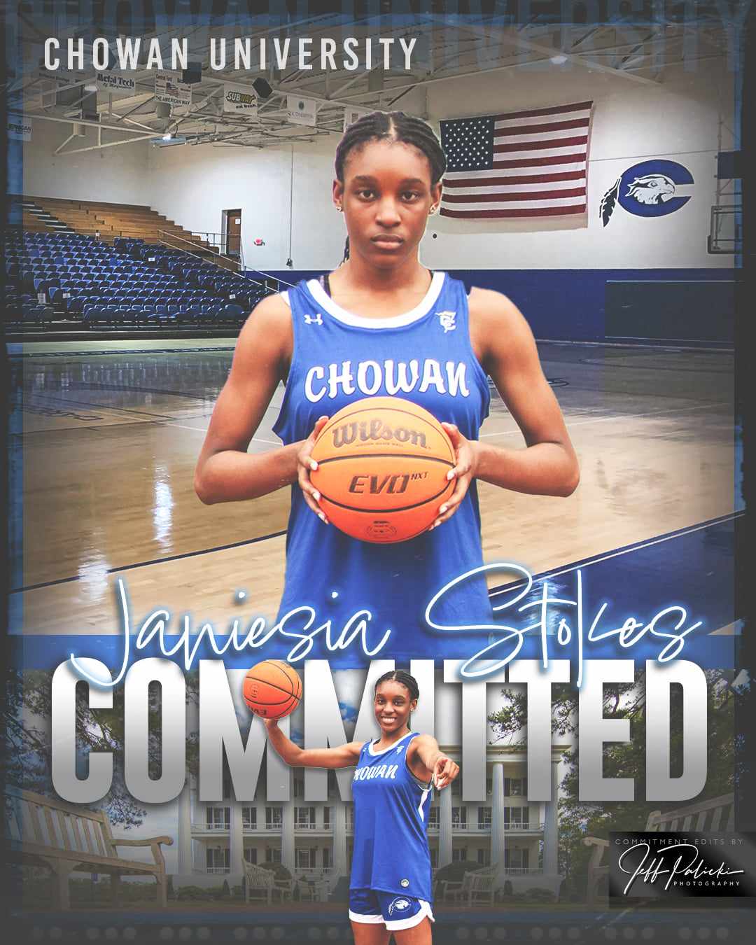 Janiesia Stokes commits to Chowan University